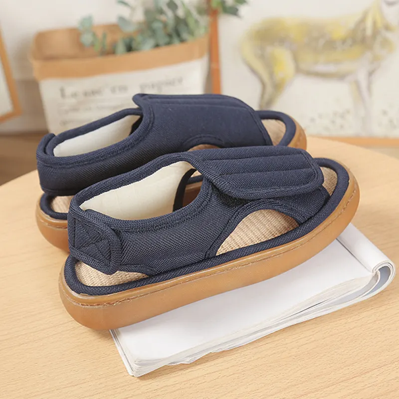 Avelisse | Verstellbare Komfortsandalen mit Klettverschluss