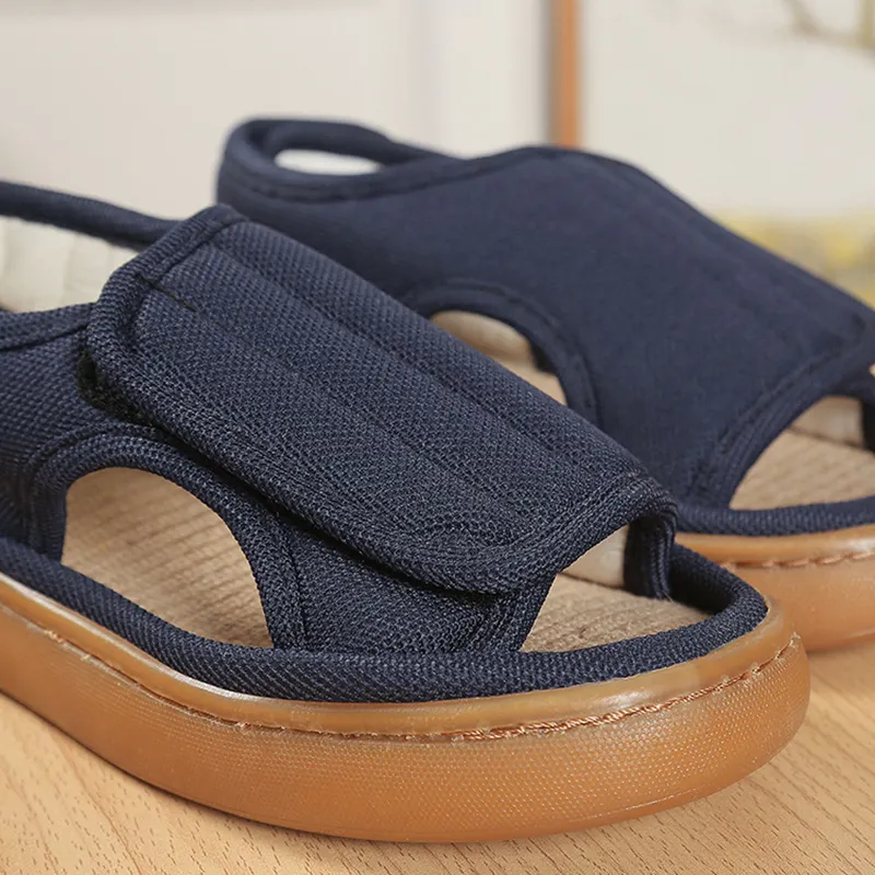Avelisse | Verstellbare Komfortsandalen mit Klettverschluss