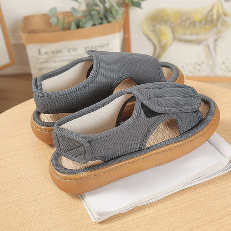 Avelisse | Verstellbare Komfortsandalen mit Klettverschluss