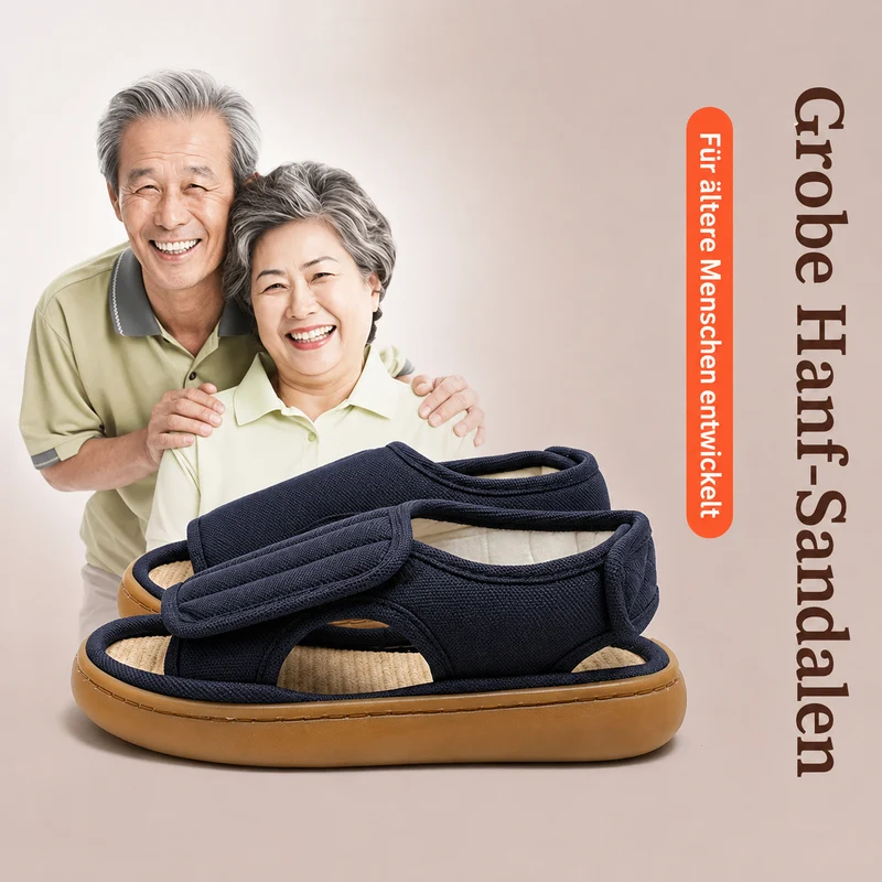Avelisse | Verstellbare Komfortsandalen mit Klettverschluss