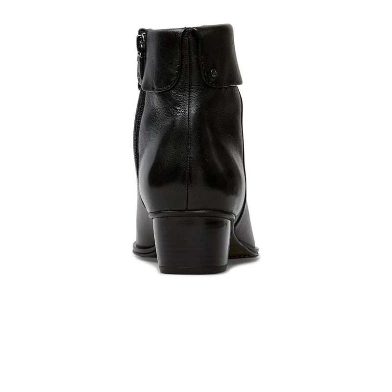 Essential Comfort Boots D Fit - DOVE - Dove / null - Black Leather