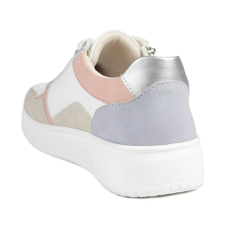 Bellissimo Zip & Lace Platform Trainers - BELWBINS43031 / 328 933 - Lilac