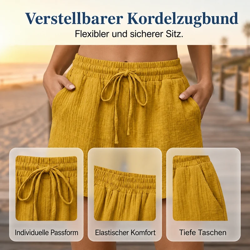 Darthy | Ärmelloses Sommer-Set mit Knopfleiste