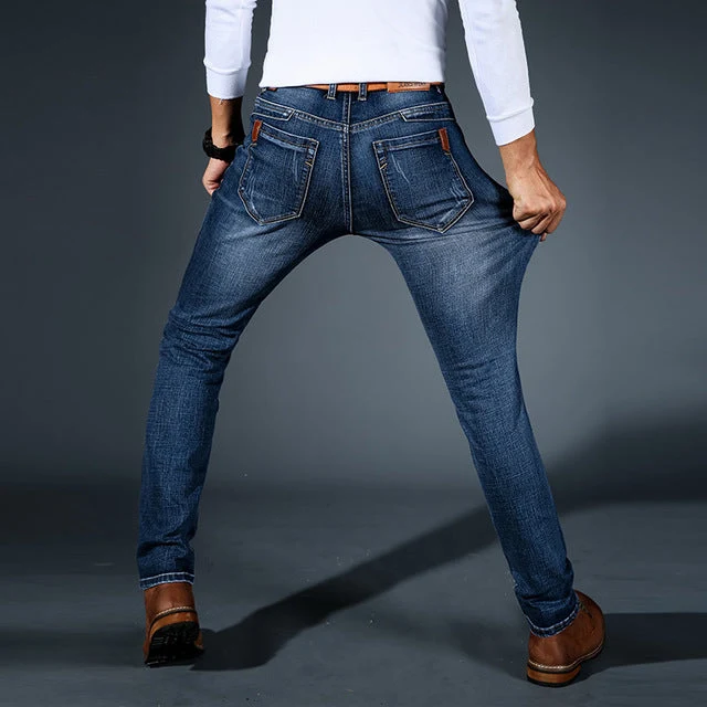 Lebroon | Elastische Slim-Fit Jeans für Alltag