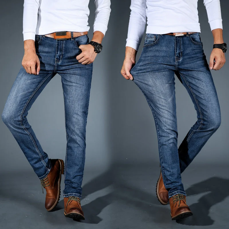 Lebroon | Elastische Slim-Fit Jeans für Alltag