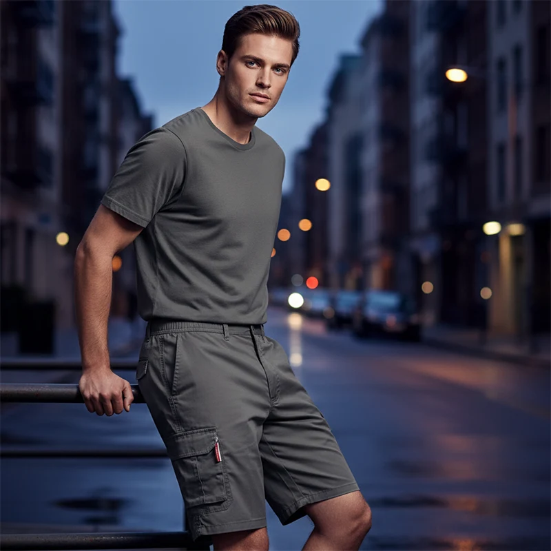 Stefan | Bequeme Herren-Bermudas mit Seitentaschen