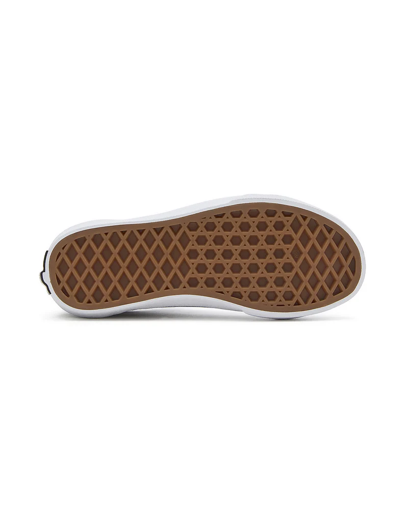 VANS Old Skool Logo-Trainer für Kinder – Schwarz / Grau