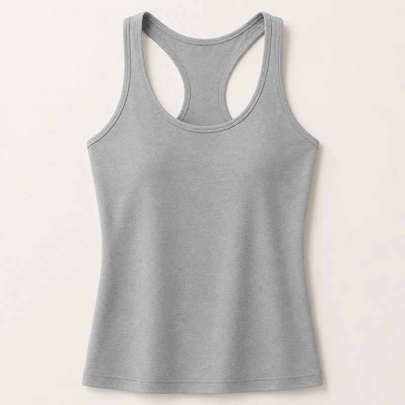 Kaireen | Ärmelloses Fitness-Top mit Mesh-Rücken