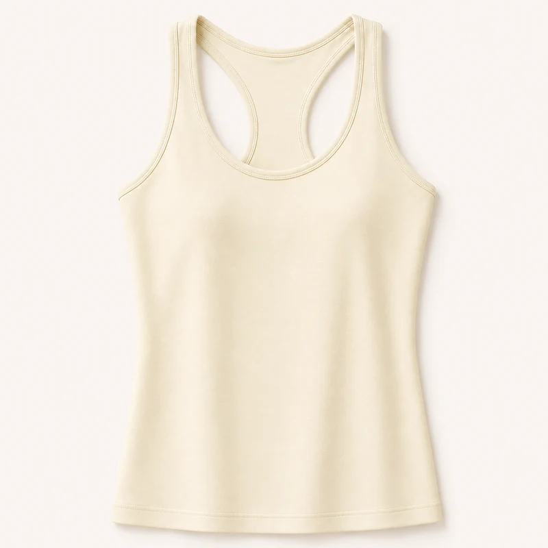 Kaireen | Ärmelloses Fitness-Top mit Mesh-Rücken