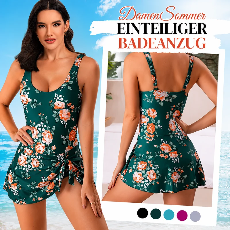 Beafina | Badeanzug mit Wickelrock und integrierter Shorts
