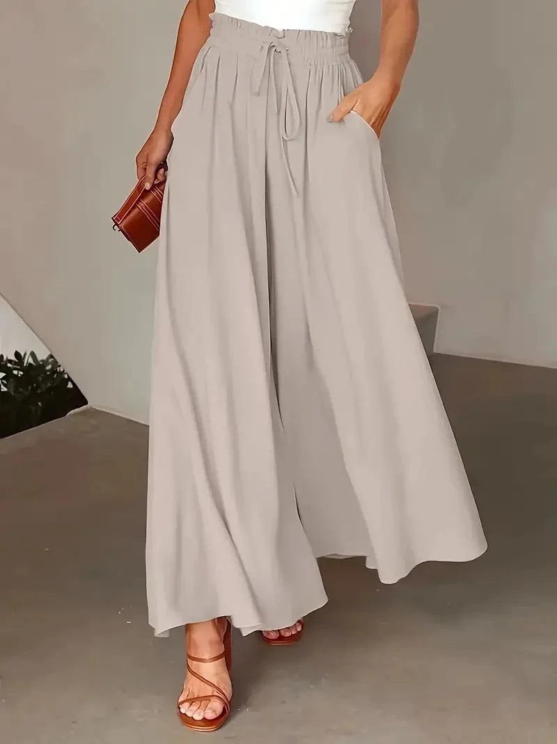 Marjene | Gepunktete Boho-Weithose für Frühling & Sommer