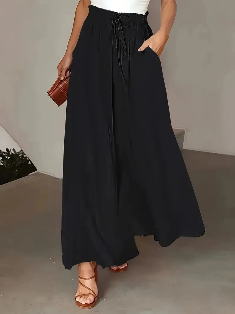 Marjene | Gepunktete Boho-Weithose für Frühling & Sommer