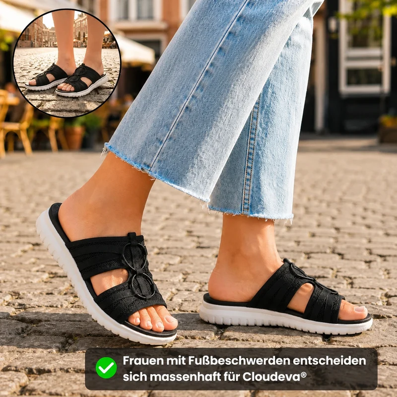 Esanie | Leichte Schlupfsandalen mit breiter Passform