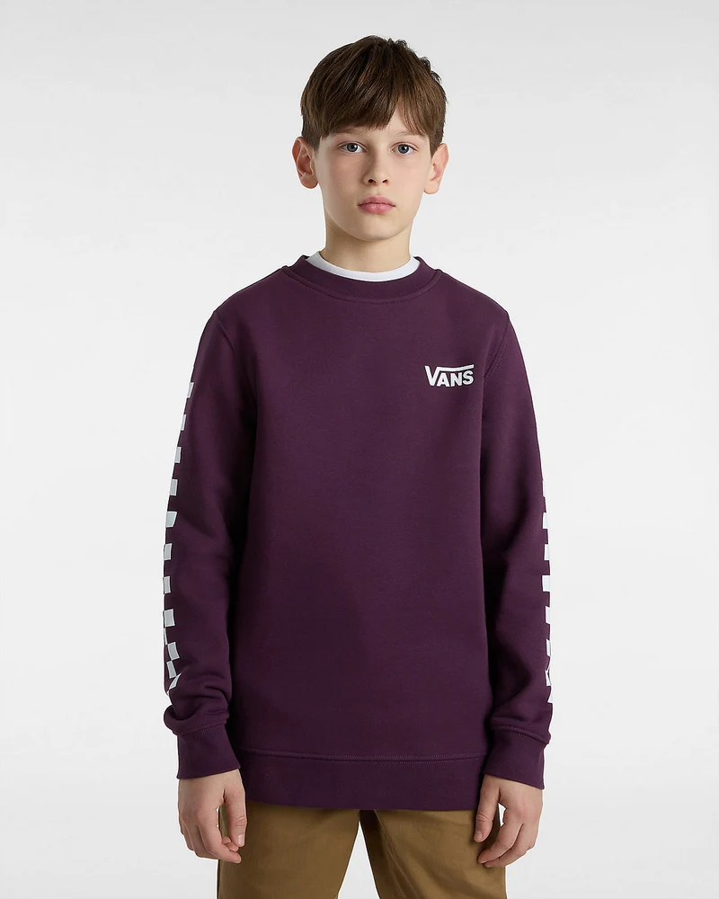 VANS Exposition-Sweatshirt für Kinder – Brombeerwein