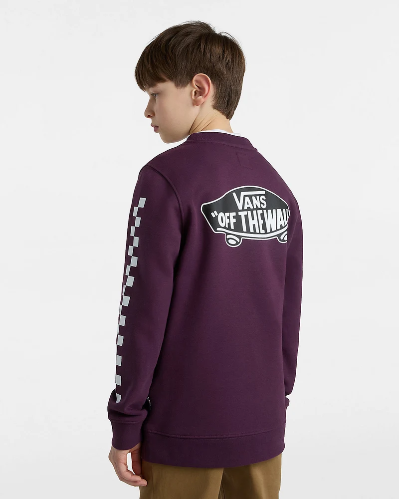 VANS Exposition-Sweatshirt für Kinder – Brombeerwein