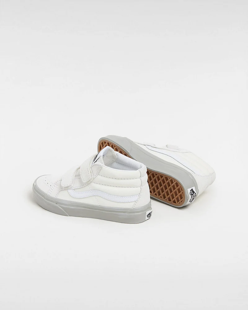 VANS Sk8-Mid Reissue V-Turnschuhe für Kinder – Sidewall Grey