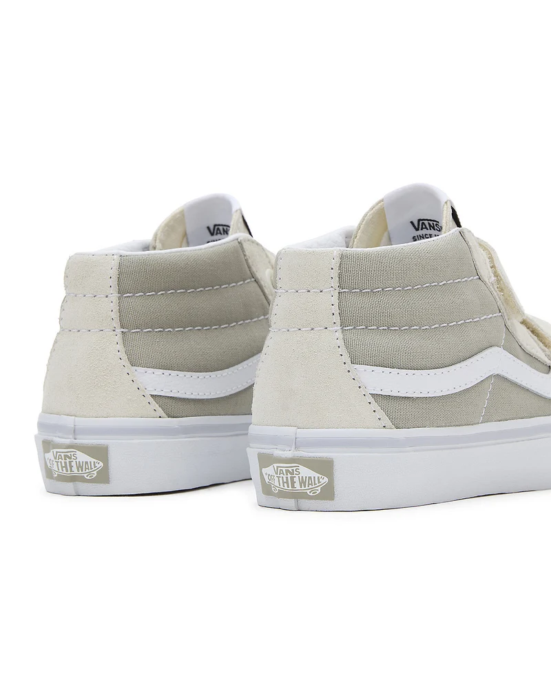 VANS Sk8-Mid Reissue V-Turnschuhe für Kinder – Natural Block True White