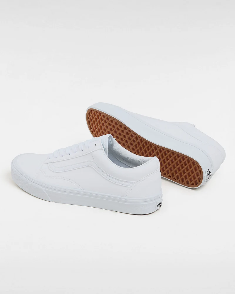 VANS Unisex-Old-Skool-Turnschuhe – Weiß / Weiß