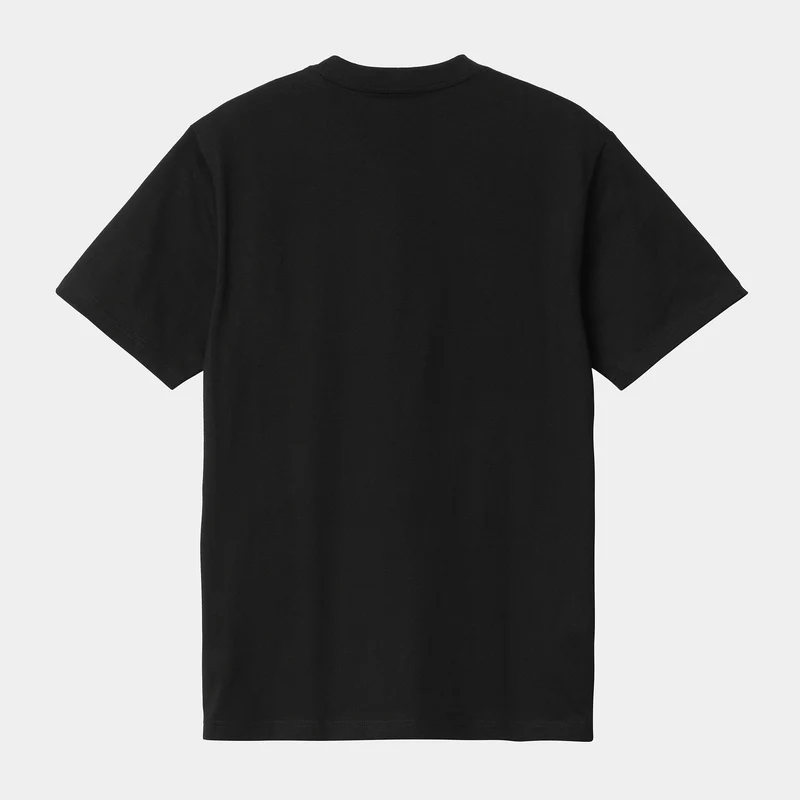 Carhartt WIP Herren University Script Bio-T-Shirt - Schwarz / Gold