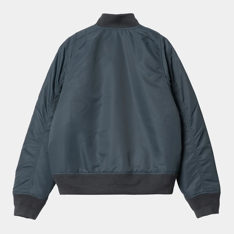 Carhartt WIP Damen Olten Bomberjacke - Erz / Rauchgrün