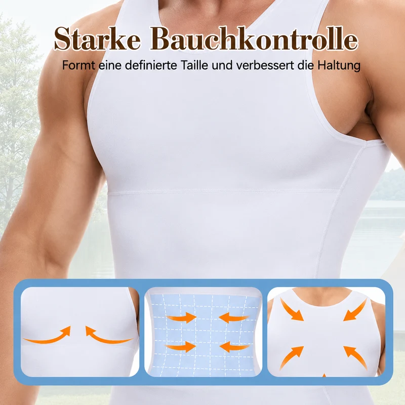 Jorvan | Kompressions-Tanktop mit Bauchkontrolle