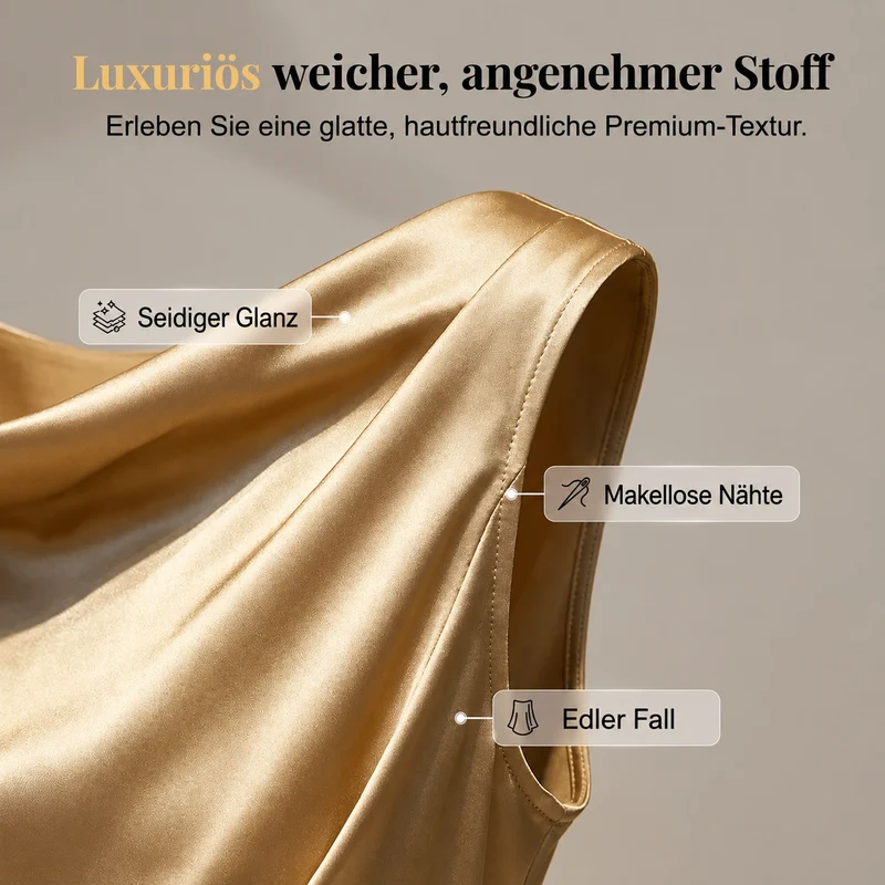 Thylla | Figurbetontes Abendkleid mit Wasserfallkragen
