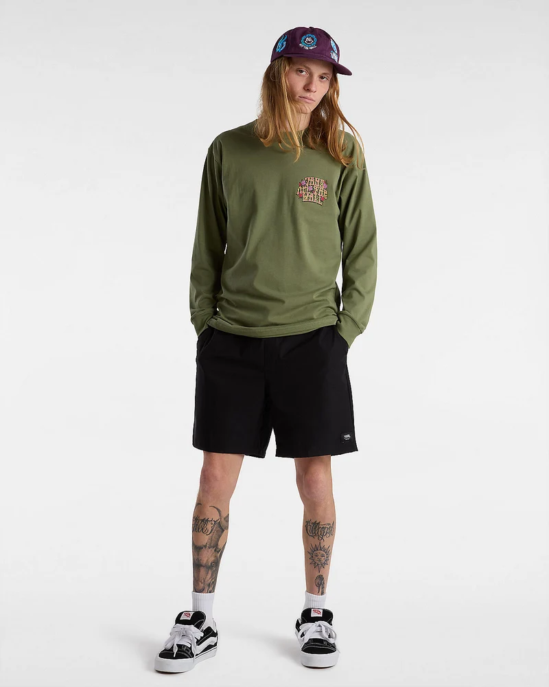 VANS Herren Range Relaxed Sportshorts – Schwarz