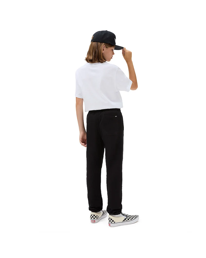 VANS Core Basic Fleece-Hose für Kinder – Schwarz