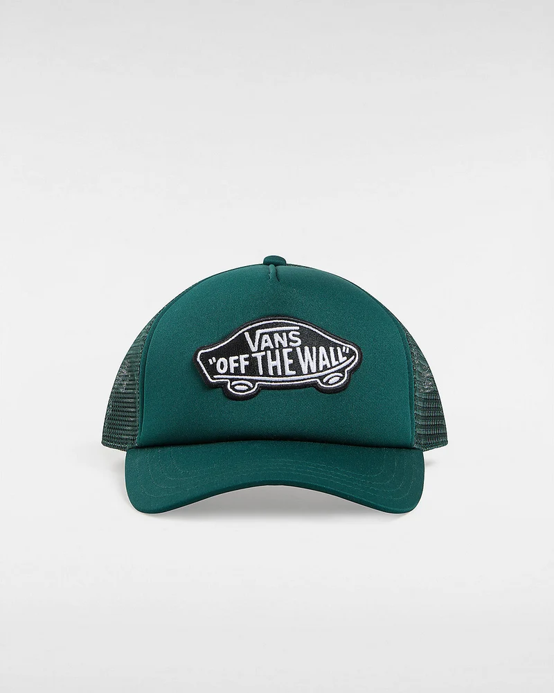 VANS Unisex Classic Patch Curved Bill Trucker Cap – Bistrogrün