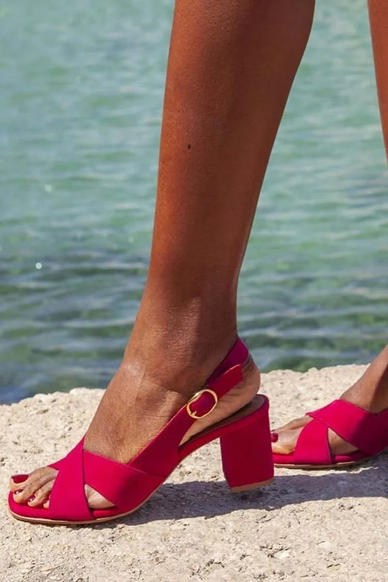 Taleria | Riemchensandalen mit stabilem Absatz