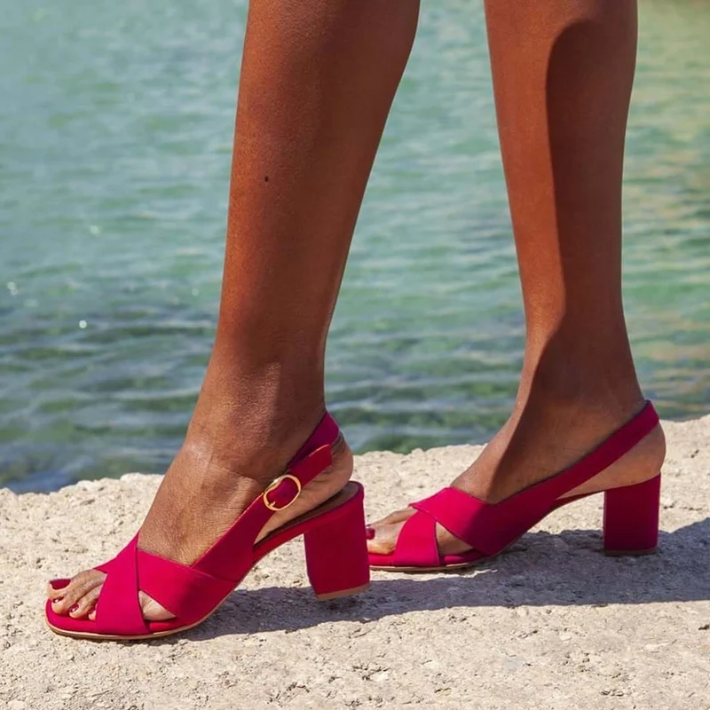 Taleria | Riemchensandalen mit stabilem Absatz