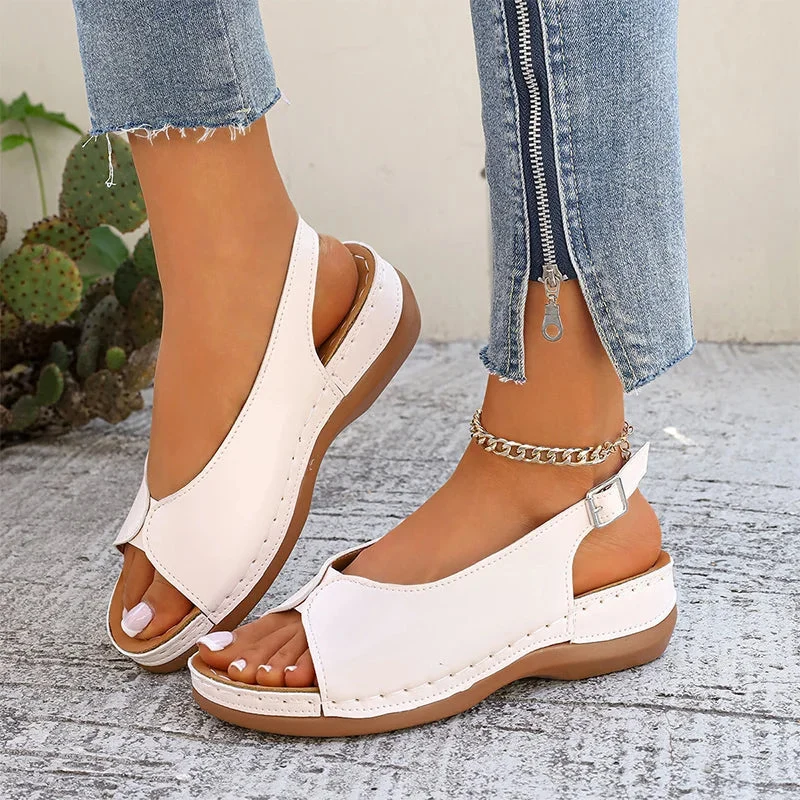 Irella | Offene Slingback-Sandalen mit Komfortsohle
