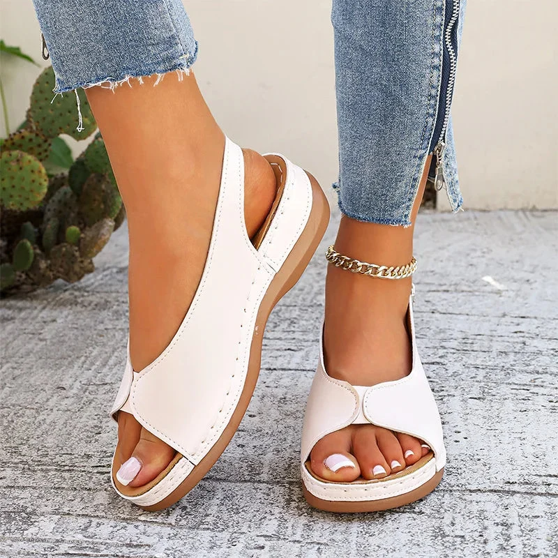Irella | Offene Slingback-Sandalen mit Komfortsohle