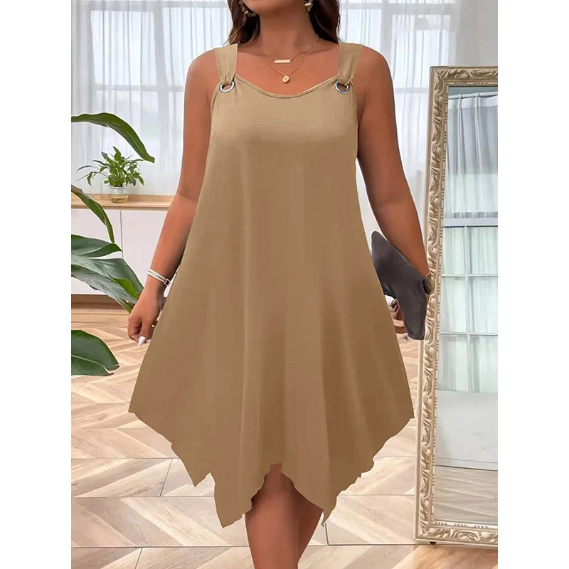 Marisela | Luftiges Sommerkleid mit asymmetrischem Saum