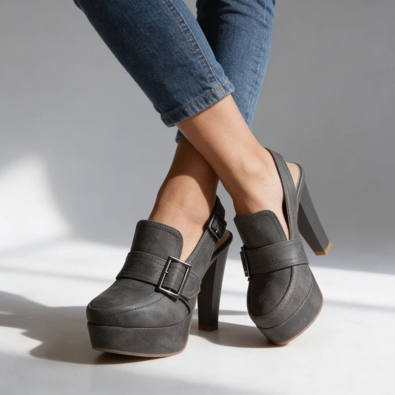 Liziana | Elegante Slingback-Pumps mit Schnallen