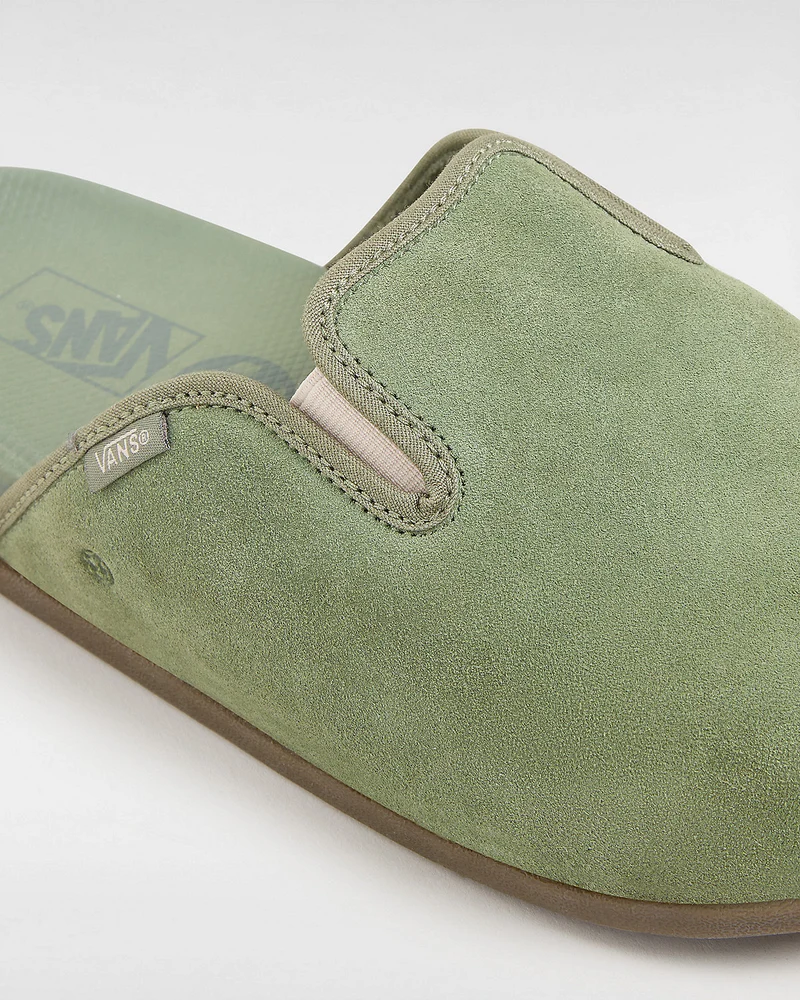 VANS Unisex VR3 Harbor Frottee-Pantoletten – Olivgrün