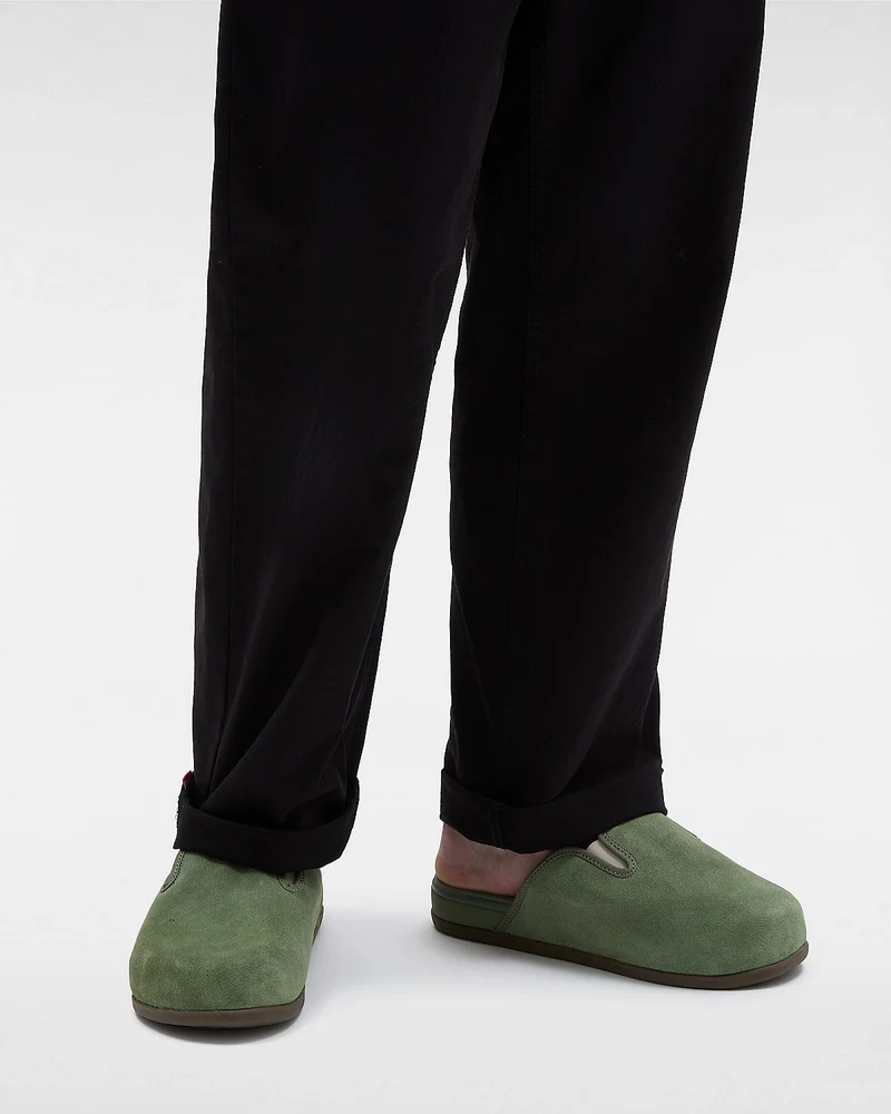 VANS Unisex VR3 Harbor Frottee-Pantoletten – Olivgrün