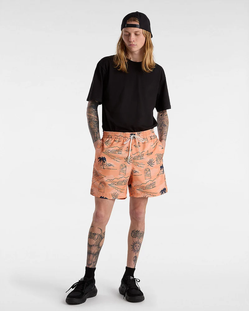 VANS Herren-Boardshorts mit Primärdruck – Copper Tan