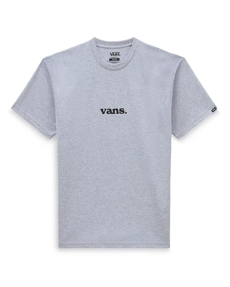 VANS Herren Lower Corecase T-Shirt – Athletic Heather / Schwarz