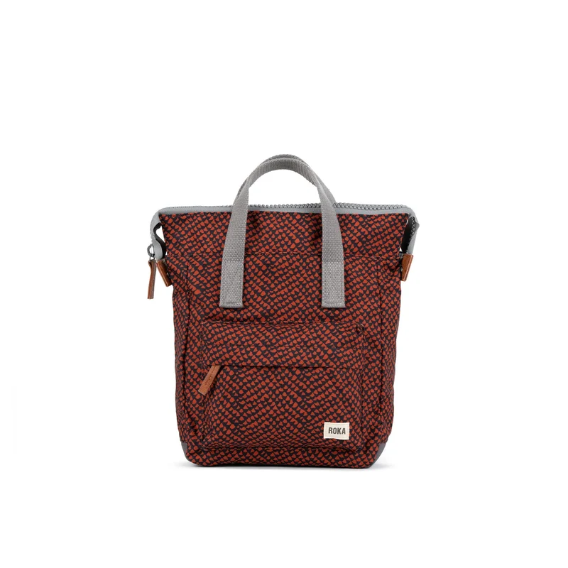 ROKA Bantry B Ginger Snake Kleine Tasche aus recyceltem Canvas