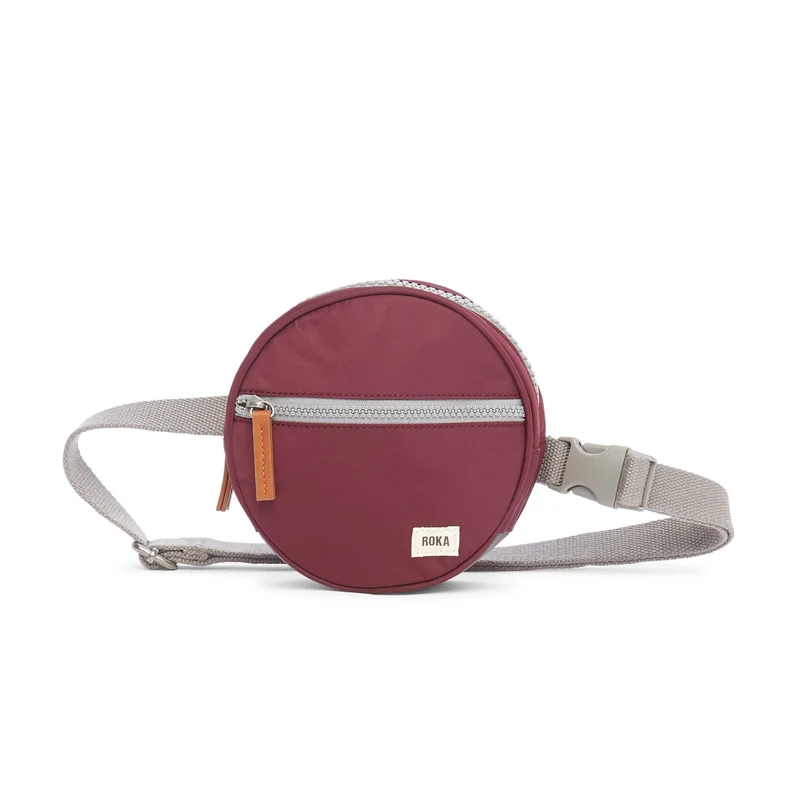 ROKA Paddington D Plum Extra Small Tasche aus recyceltem Nylon
