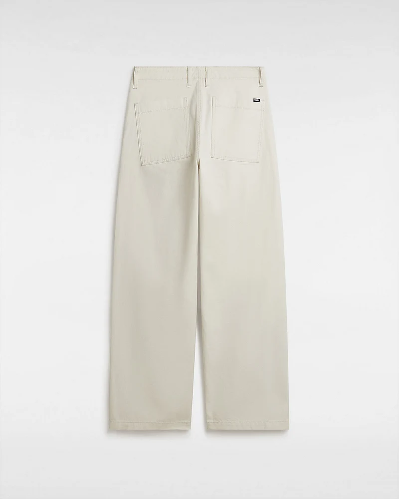 VANS Damen Arroyo Cargohose mit weitem Bein – Turteltaube