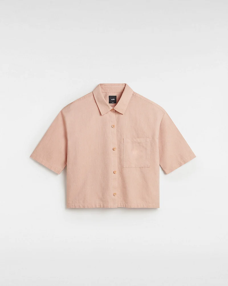 VANS McMillan-Hemd für Damen – Kupferbraun
