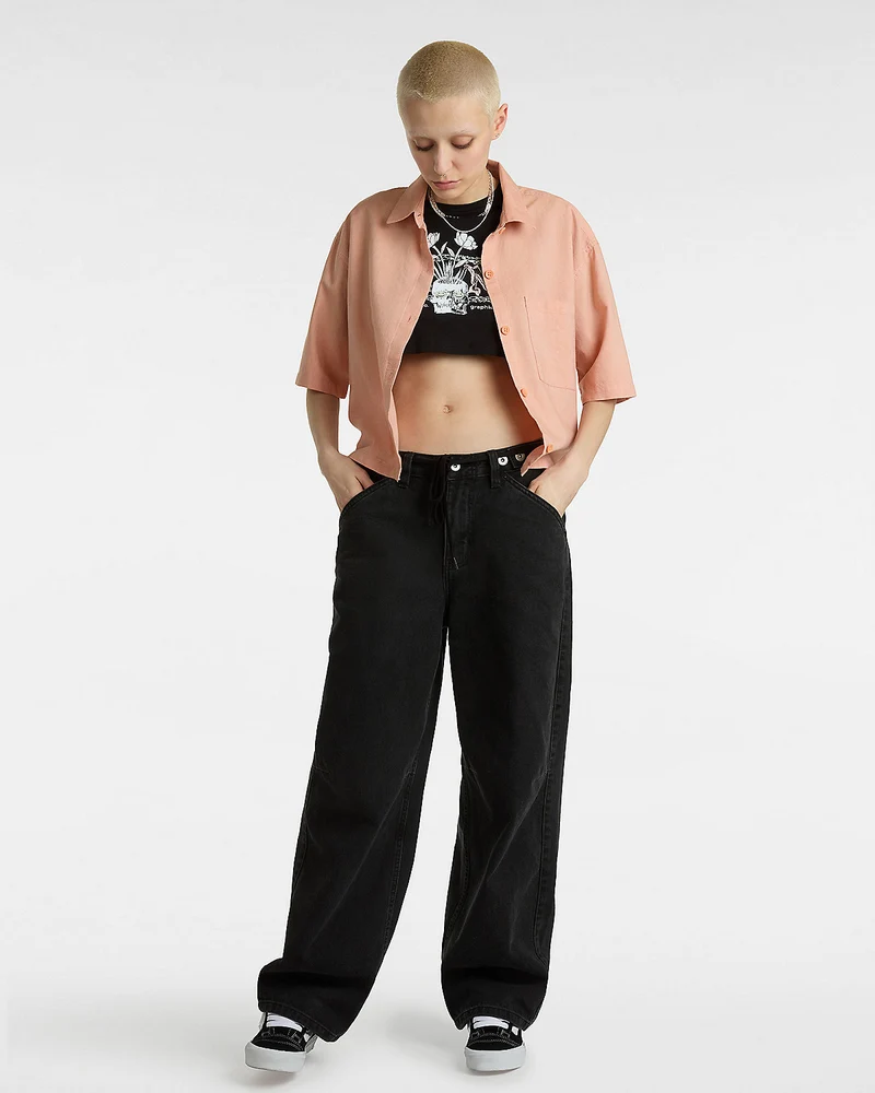 VANS McMillan-Hemd für Damen – Kupferbraun