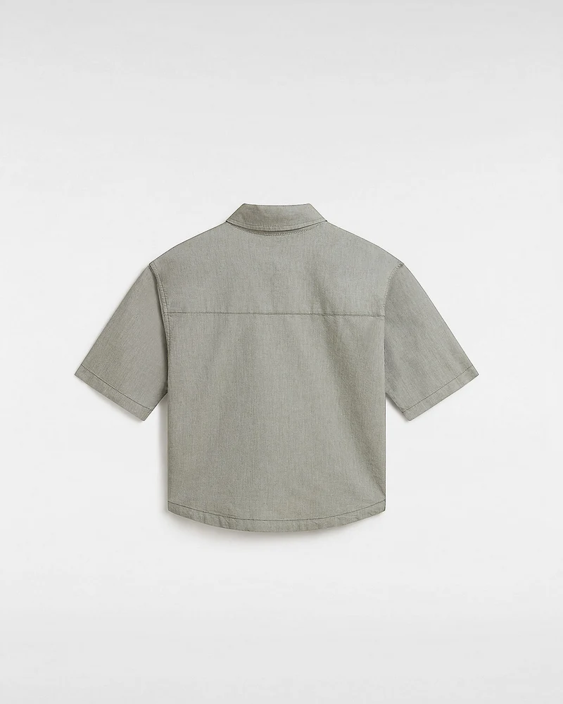 VANS McMillan-Hemd für Damen – Olivgrün