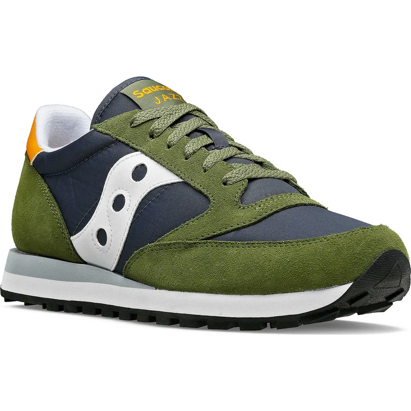 Saucony Herren-Jazz-Original-Trainer – Grün/Marineblau