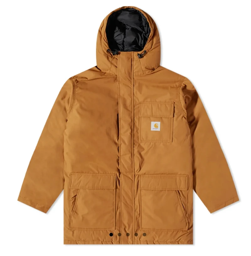 Carhartt WIP Siberian Cold Parka-Jacke für Herren - Hamilton Brown