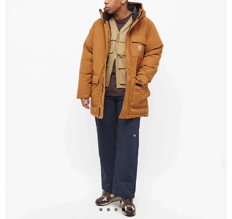 Carhartt WIP Siberian Cold Parka-Jacke für Herren - Hamilton Brown