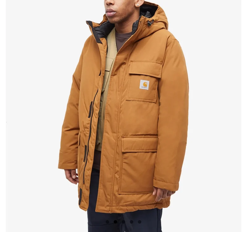 Carhartt WIP Siberian Cold Parka-Jacke für Herren - Hamilton Brown