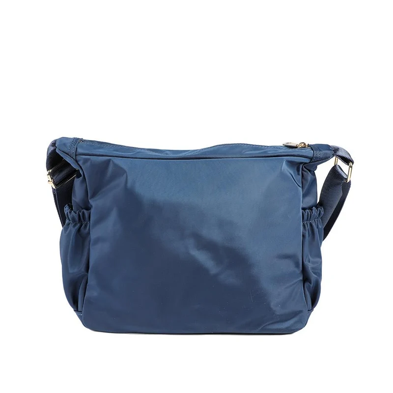 Quilted Multi Zip Crossbody Bag - WAHT43007 / 329 324 - Navy